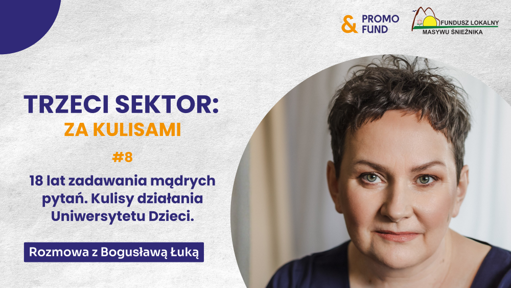 18 lat zadawania mądrych pytań. Kulisy działania Uniwersytetu Dzieci | Podcast z Bogusławą Łuką
